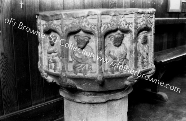 CHURCH OLD FONT (15CENT) APOSTLES